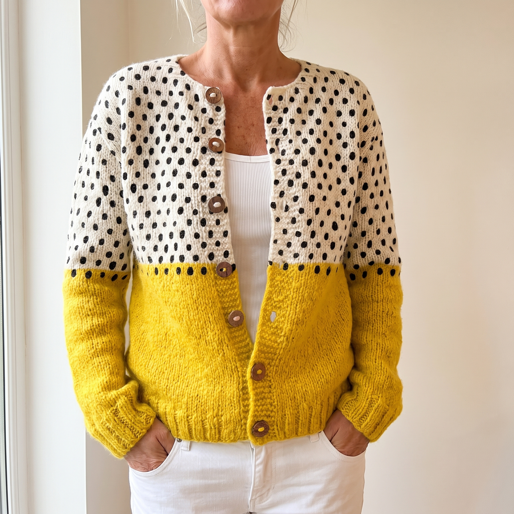 Junella | Vintage Knit Cardigan Sweater