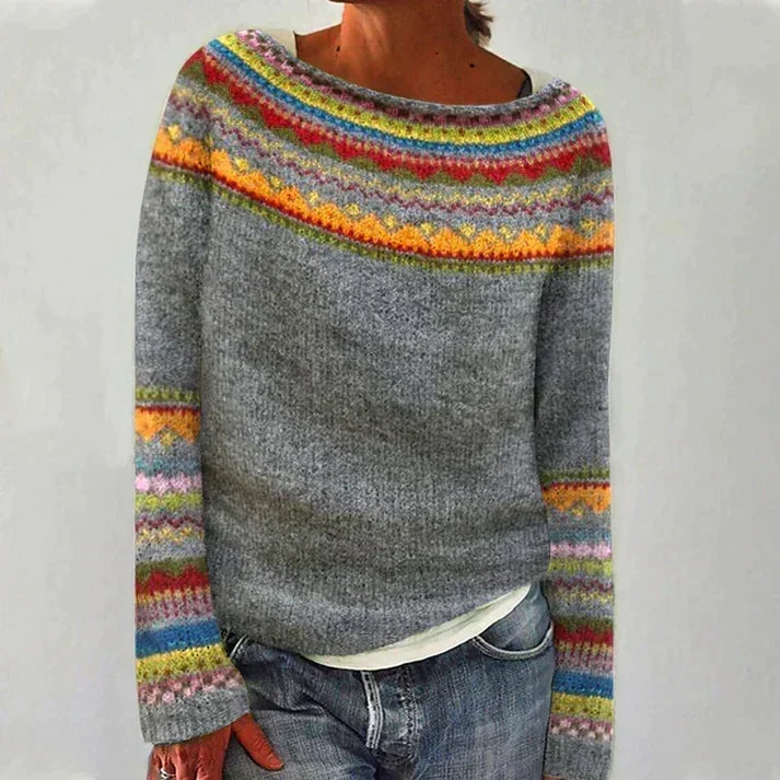 Rosalind Ribbed Knit Sweater